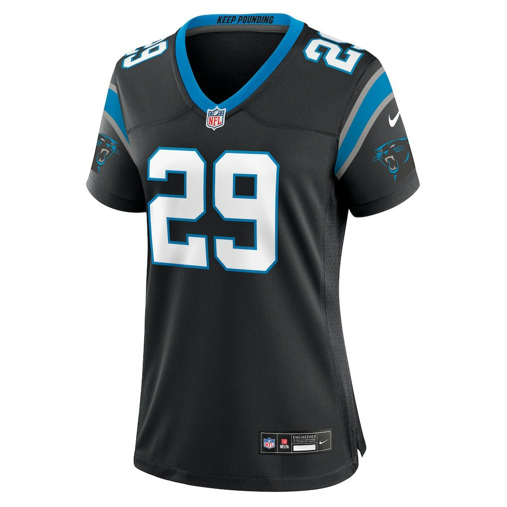 Carolina Panthers Nike Akayleb Evans  Women's Team Game Jersey