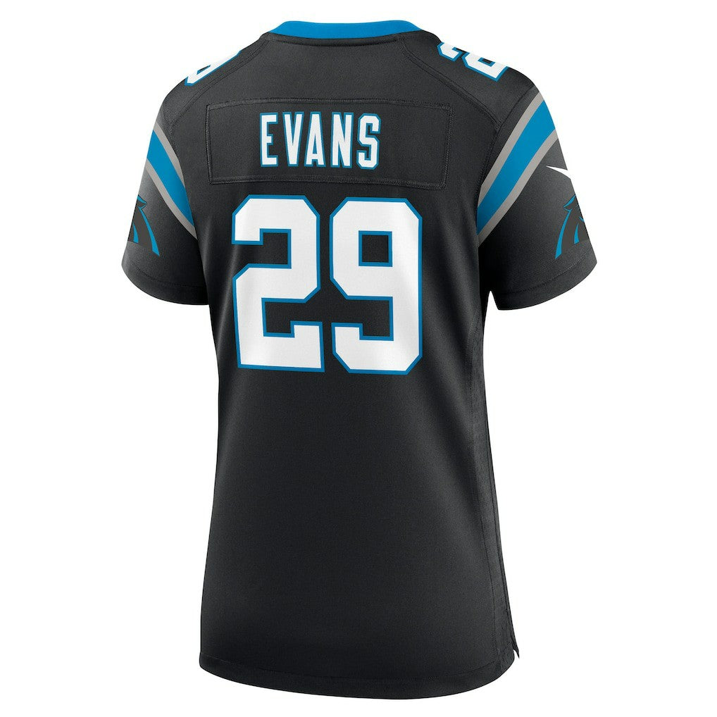 Carolina Panthers Nike Akayleb Evans  Women's Team Game Jersey