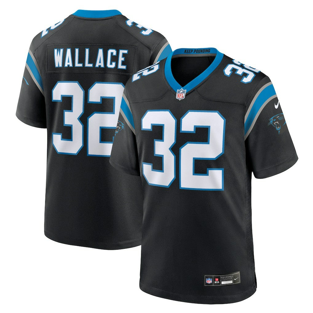 Carolina Panthers Nike Trevin Wallace  Team Game Jersey