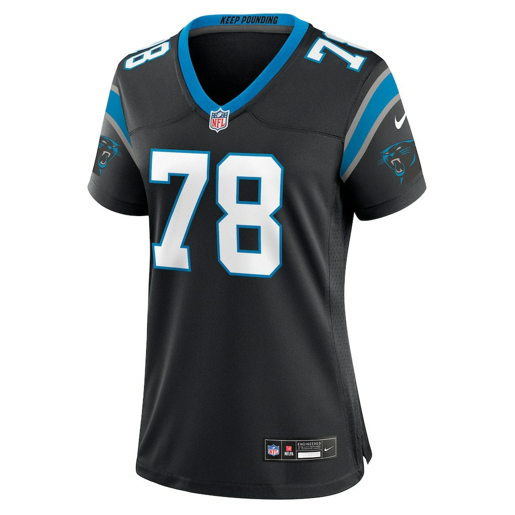 Carolina Panthers Nike Popo Aumavae  Women's Team Game Jersey