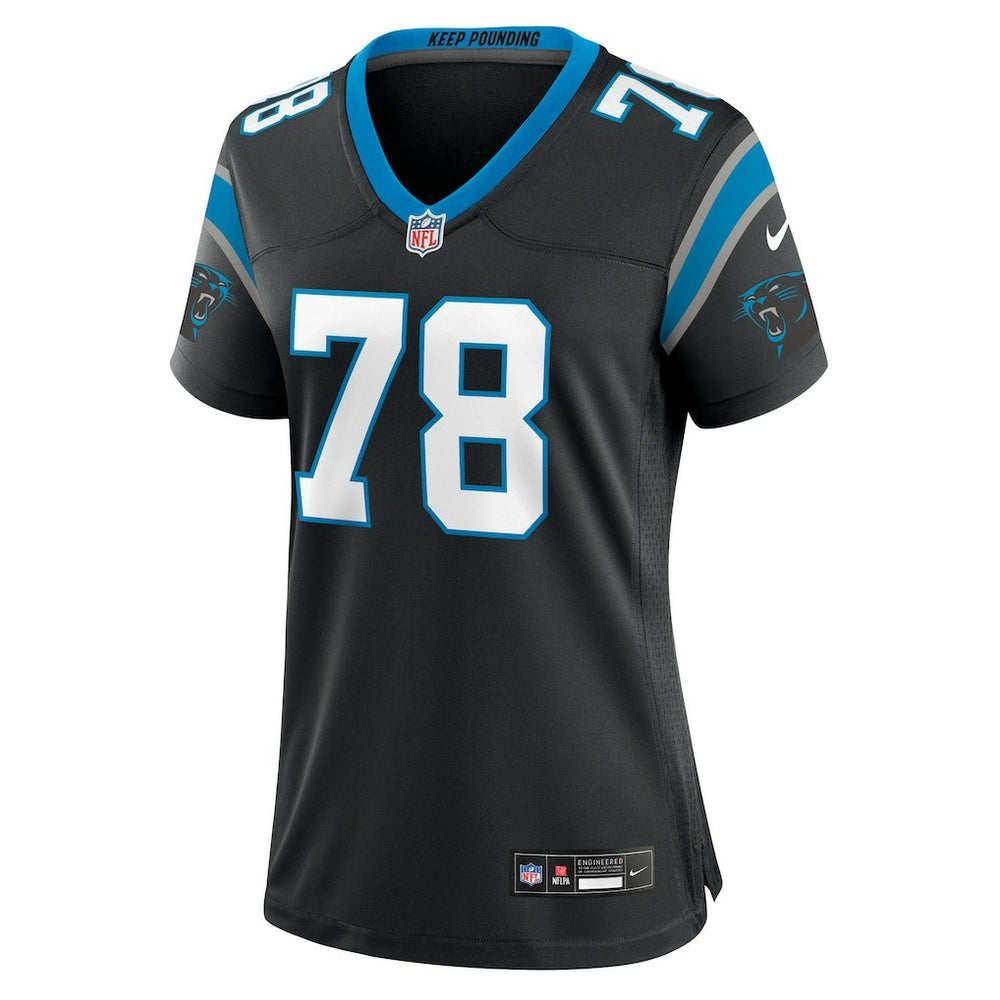 Carolina Panthers Nike Popo Aumavae  Women's Team Game Jersey