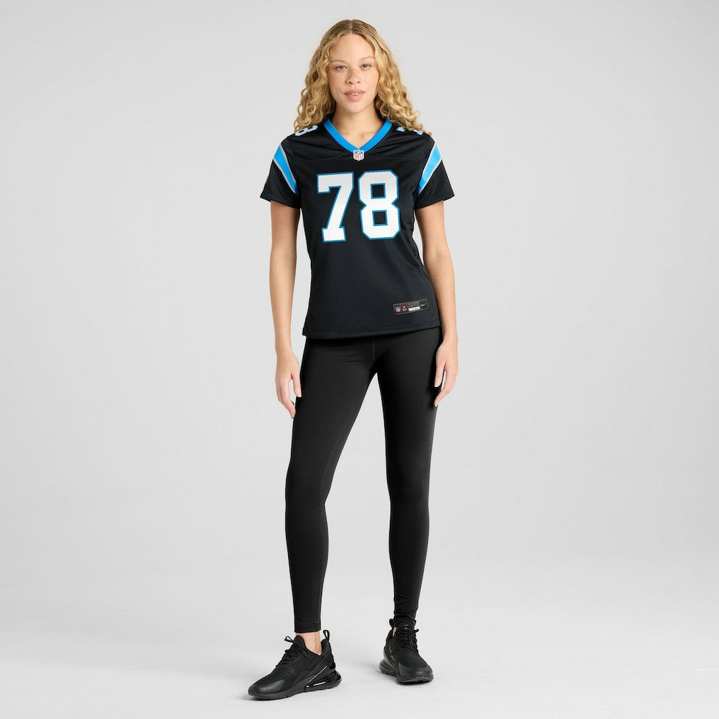 Carolina Panthers Nike Popo Aumavae  Women's Team Game Jersey