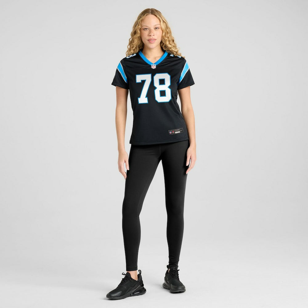 Carolina Panthers Nike Popo Aumavae  Women's Team Game Jersey