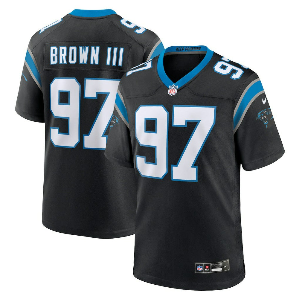 Carolina Panthers Nike Bobby Brown III  Team Game Jersey