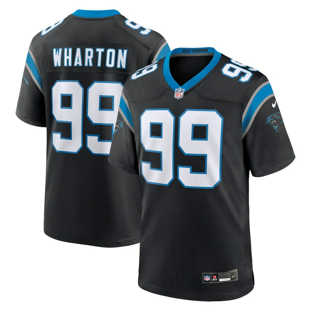 Carolina Panthers Nike Tershawn Wharton  Team Game Jersey
