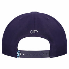 Manchester City Unisex Locale Snapback Hat Purple