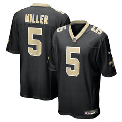 New Orleans Saints Nike Kendre Miller  Team Game Jersey