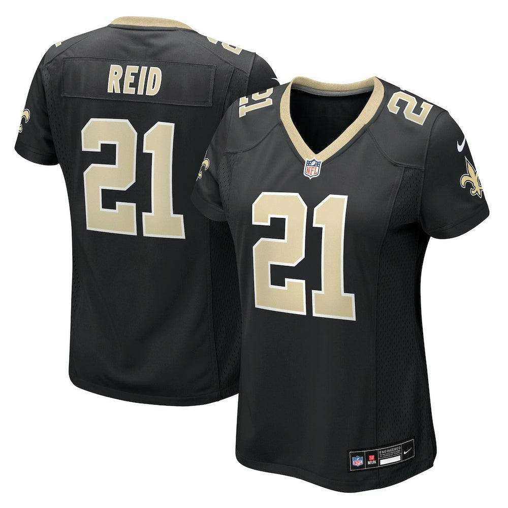 New Orleans Saints Nike Justin Reid  Women's Team Game Jersey