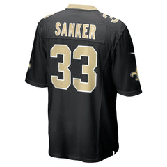 New Orleans Saints Nike Jonas Sanker  Team Game Jersey