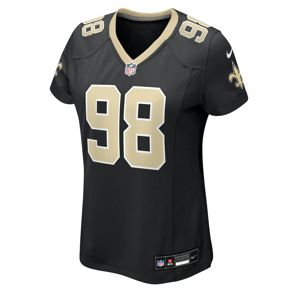 New Orleans Saints Nike Jonathan Bullard  Women's Team Game Jersey