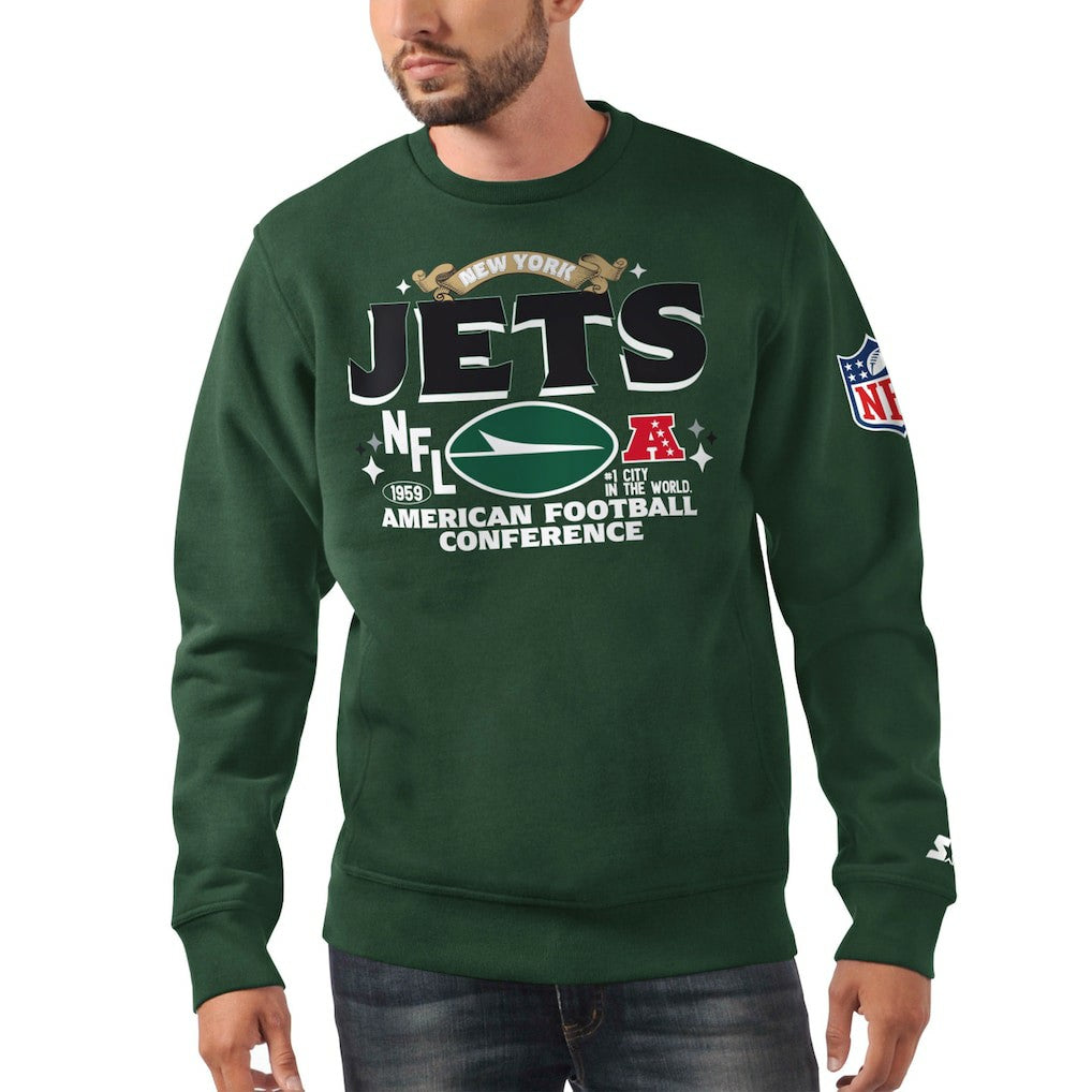 New York Jets  Starter AFC Classic Fleece Sweatshirt