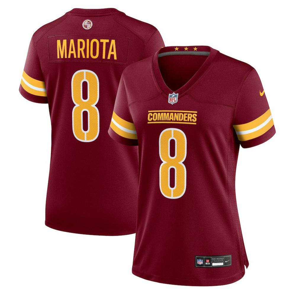 Washington Commanders Nike Marcus Mariota  Women's Team Game Jersey