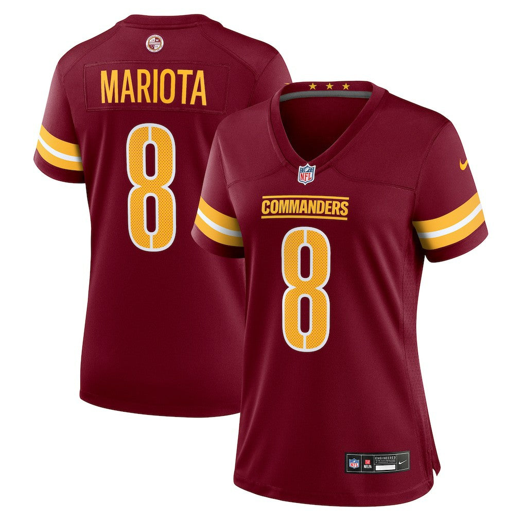 Washington Commanders Nike Marcus Mariota  Women's Team Game Jersey
