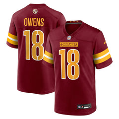 Washington Commanders Nike Tyler Owens  Team Game Jersey