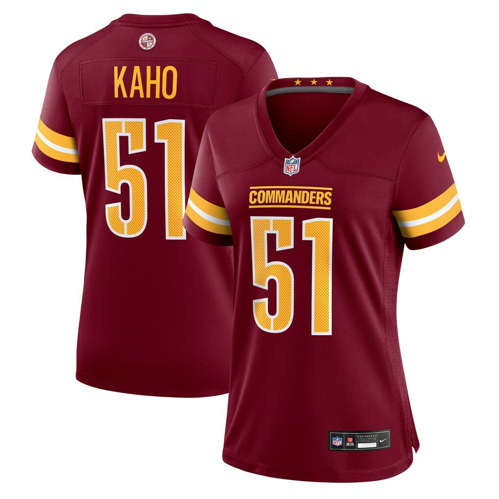Washington Commanders Nike Ale Kaho  Women's Team Game Jersey
