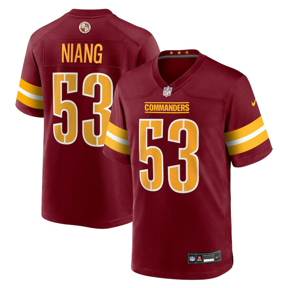 Washington Commanders Nike Lucas Niang  Team Game Jersey