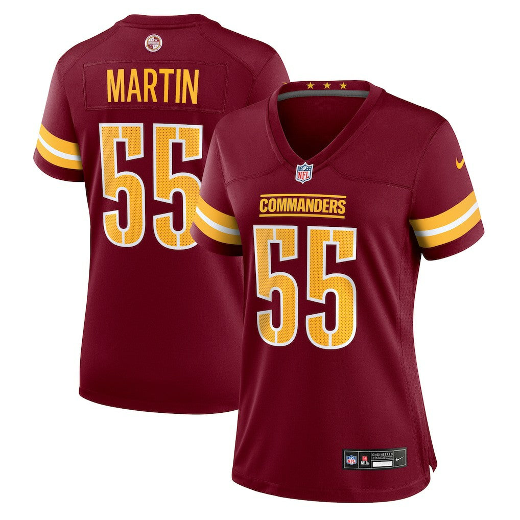 Washington Commanders Nike Jacob Martin  Women's Team Game Jersey