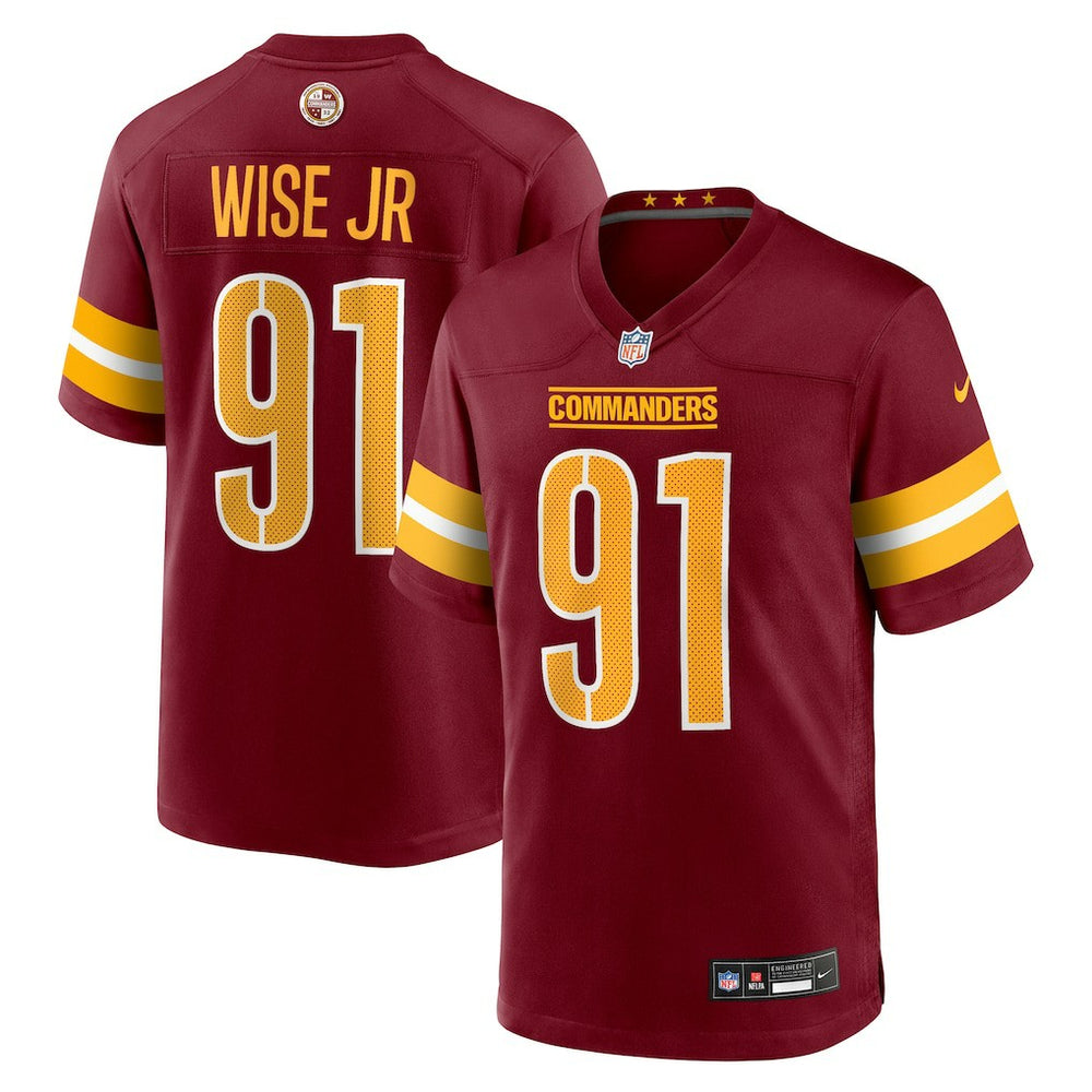 Washington Commanders Nike Deatrich Wise Jr.  Team Game Jersey