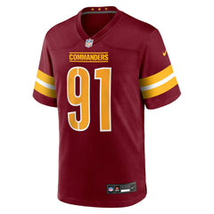 Washington Commanders Nike Deatrich Wise Jr.  Team Game Jersey