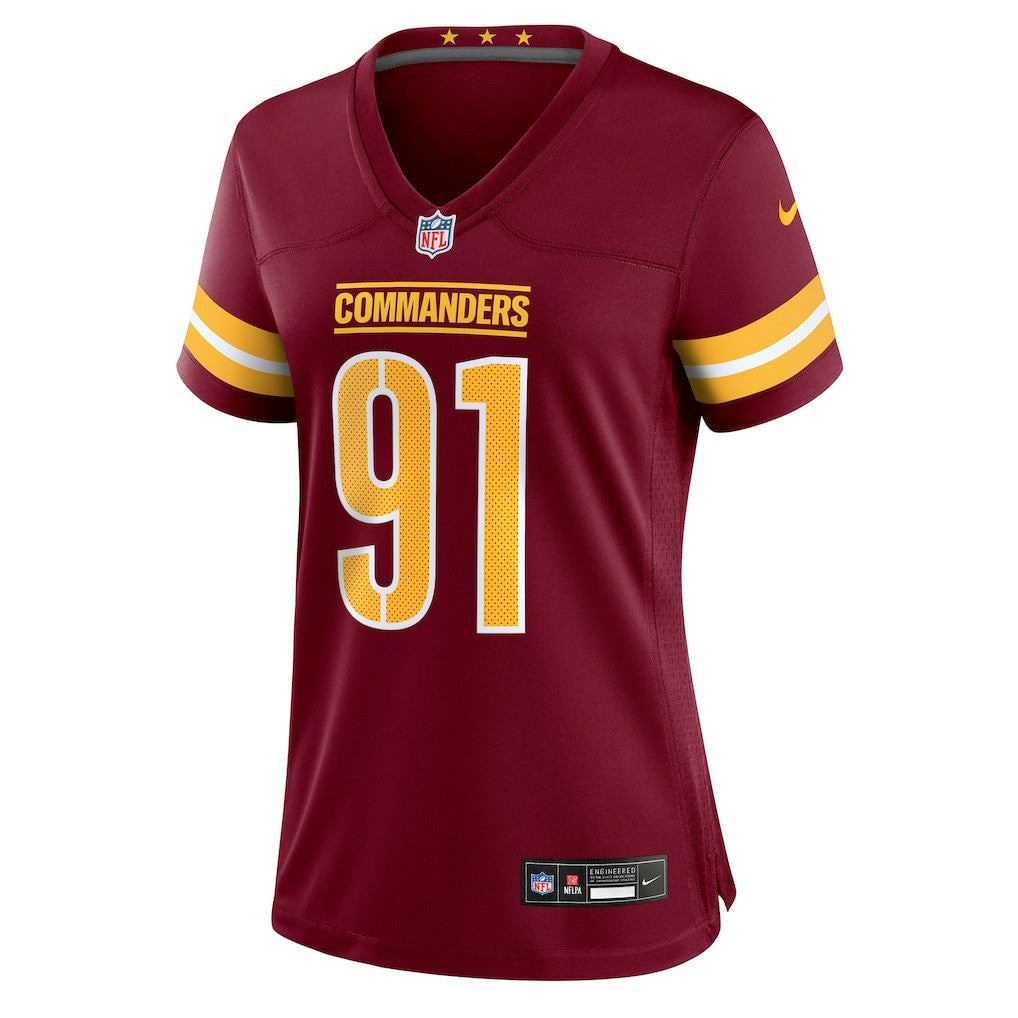 Washington Commanders Nike Deatrich Wise Jr.  Women's Team Game Jersey
