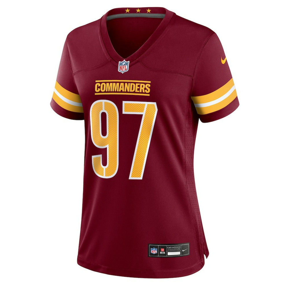 Washington Commanders Nike Eddie Goldman  Women's Team Game Jersey