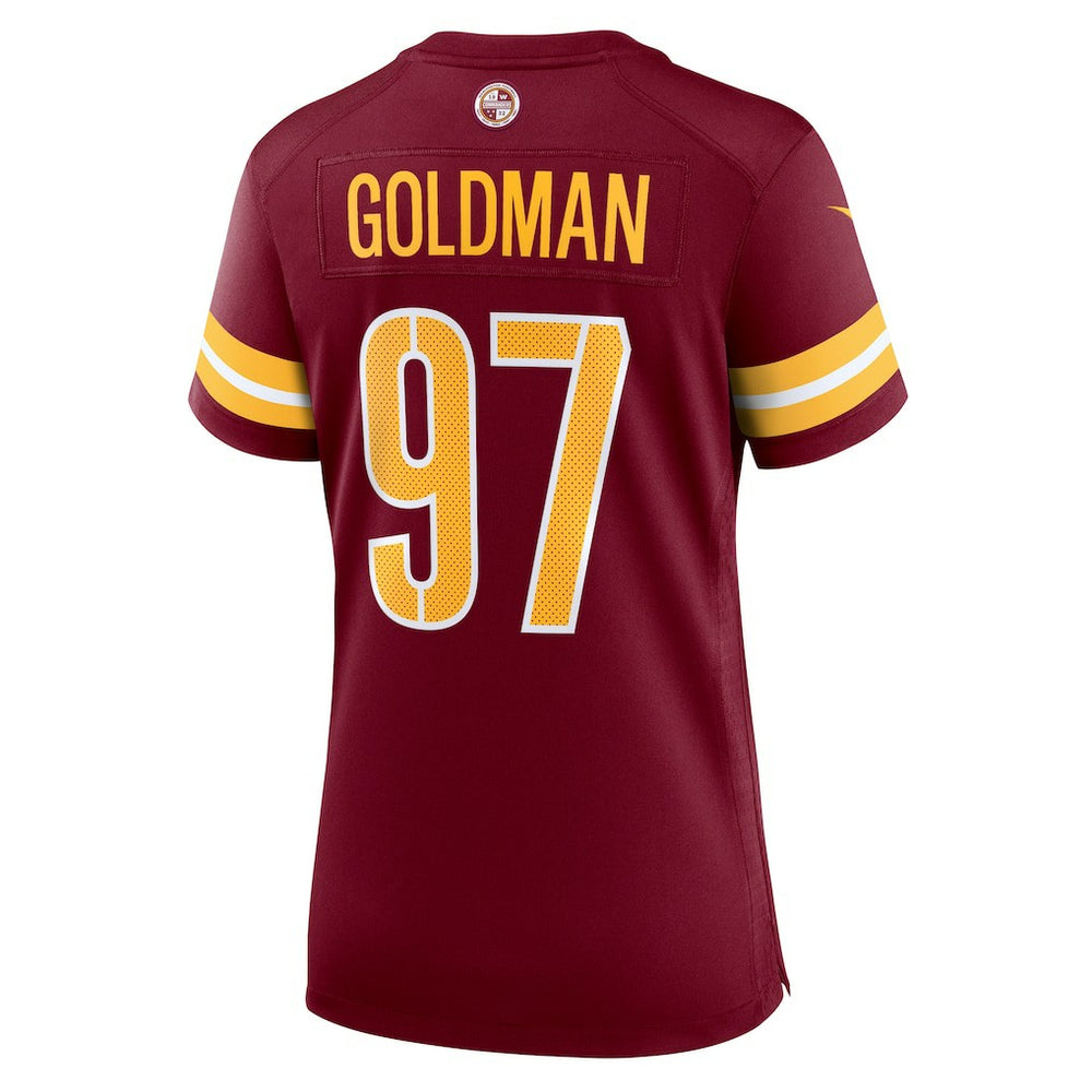 Washington Commanders Nike Eddie Goldman  Women's Team Game Jersey
