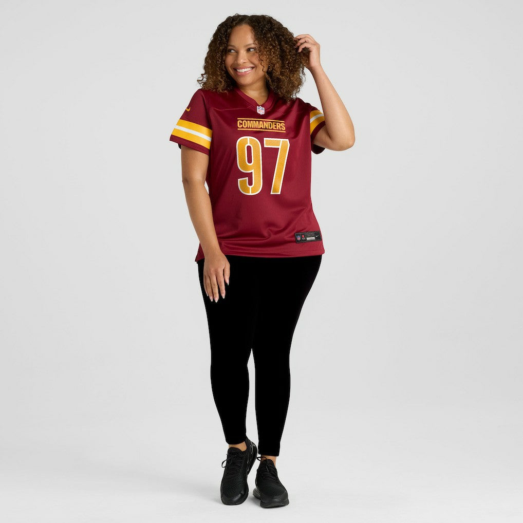 Washington Commanders Nike Eddie Goldman  Women's Team Game Jersey
