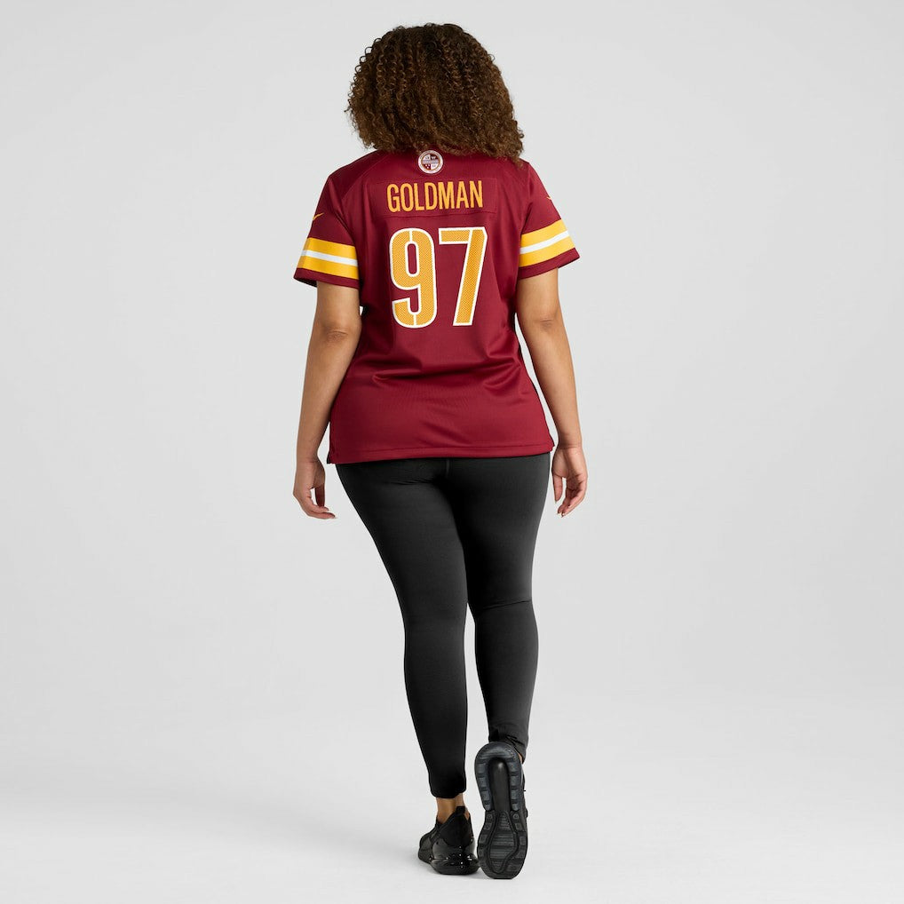 Washington Commanders Nike Eddie Goldman  Women's Team Game Jersey
