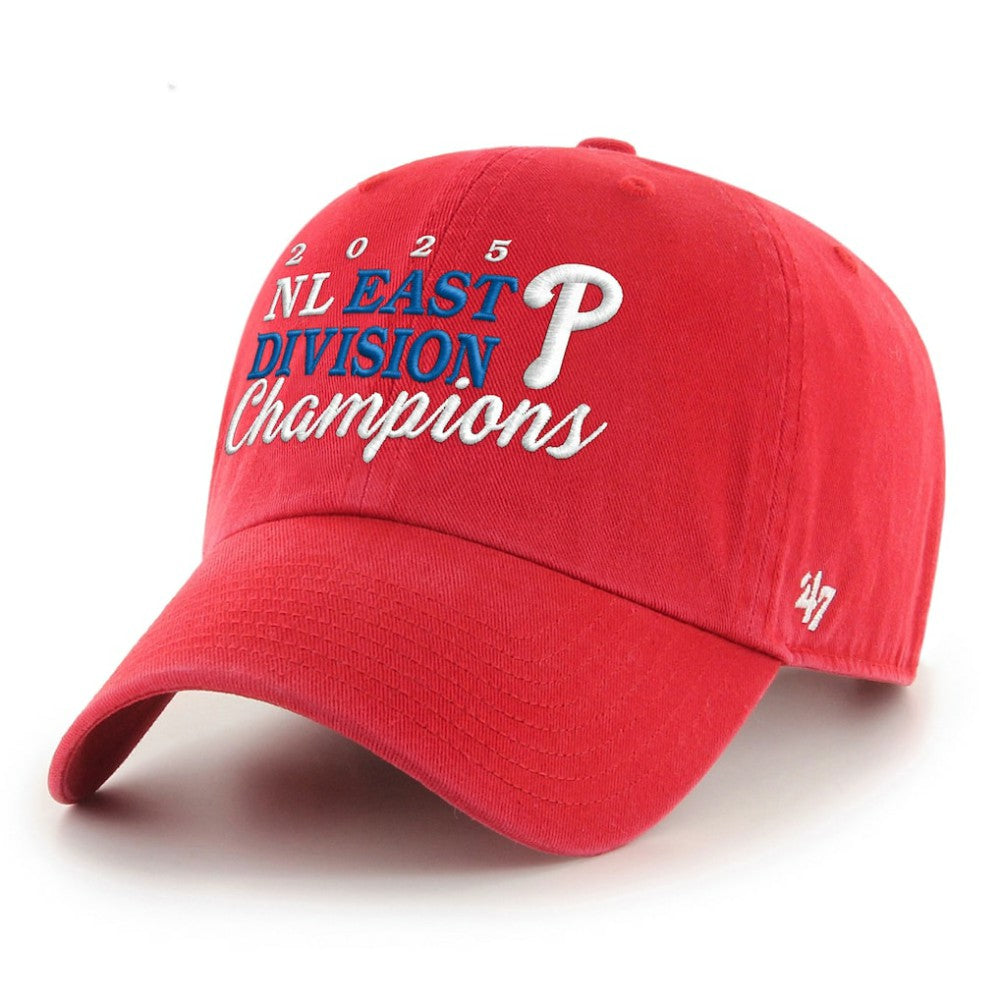 Philadelphia Phillies '47 2025 NL East Division Champions Clean Up Adjustable Hat | MLB New