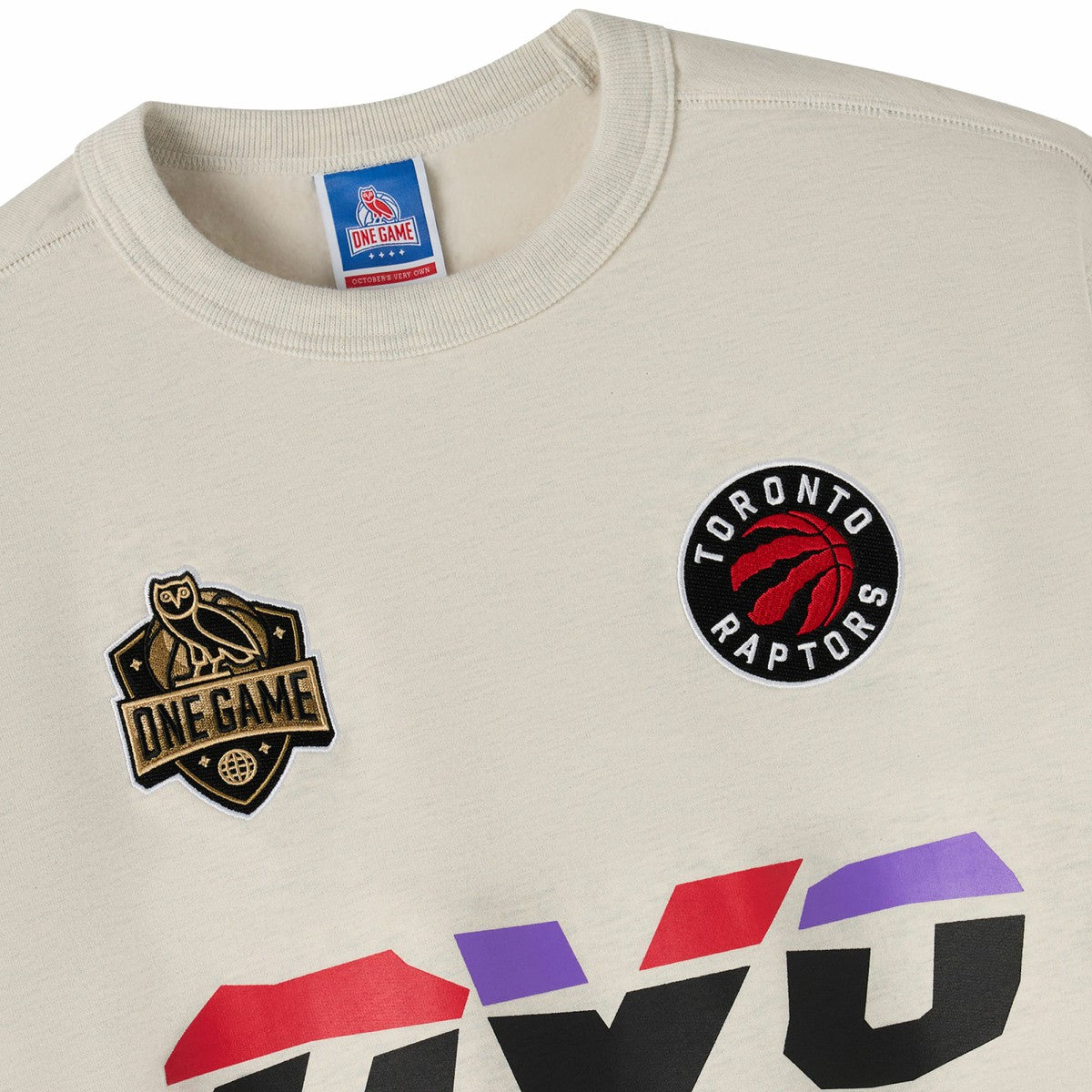 Toronto Raptors OVO x NBA Fleece Sweatshirt On Sale