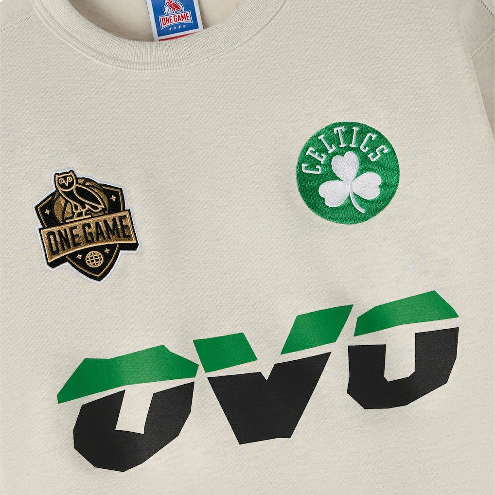 Boston Celtics OVO x NBA Fleece Sweatshirt On Sale