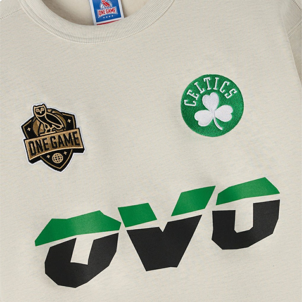 Boston Celtics OVO x NBA Fleece Sweatshirt On Sale