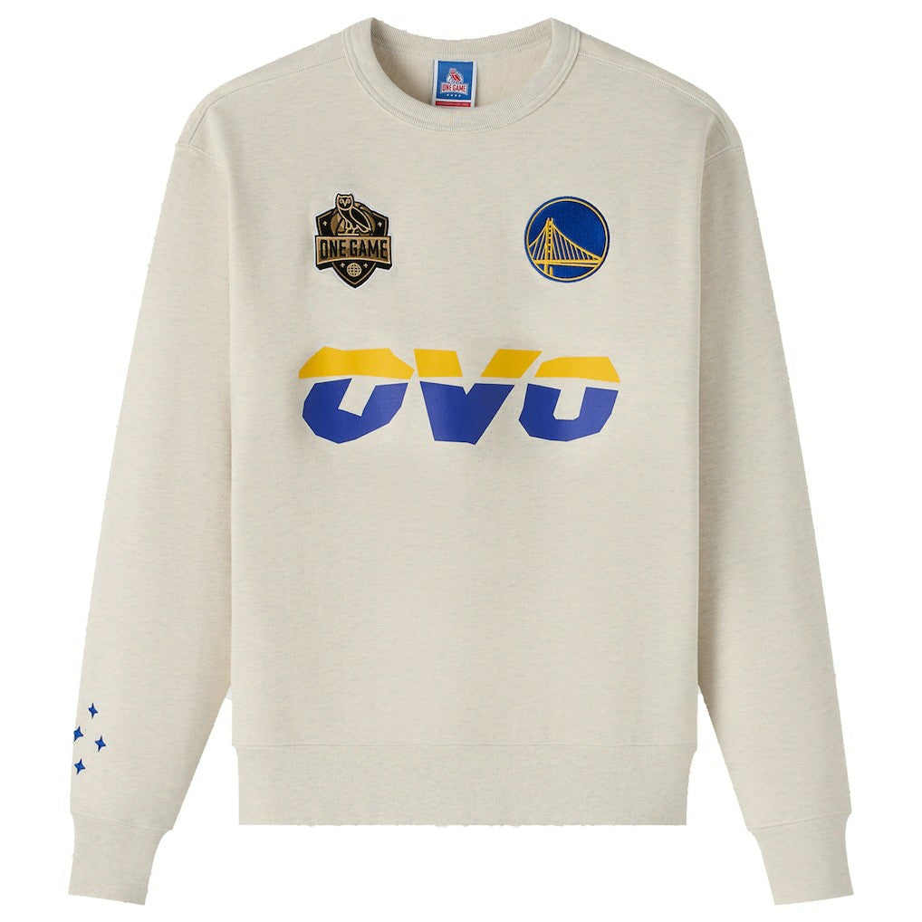 Golden State Warriors OVO x NBA Fleece Sweatshirt sale On Sale