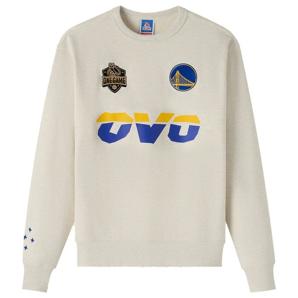Golden State Warriors OVO x NBA Fleece Sweatshirt sale On Sale