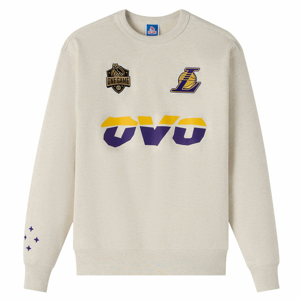 Los Angeles Lakers OVO x NBA Fleece Sweatshirt Discount