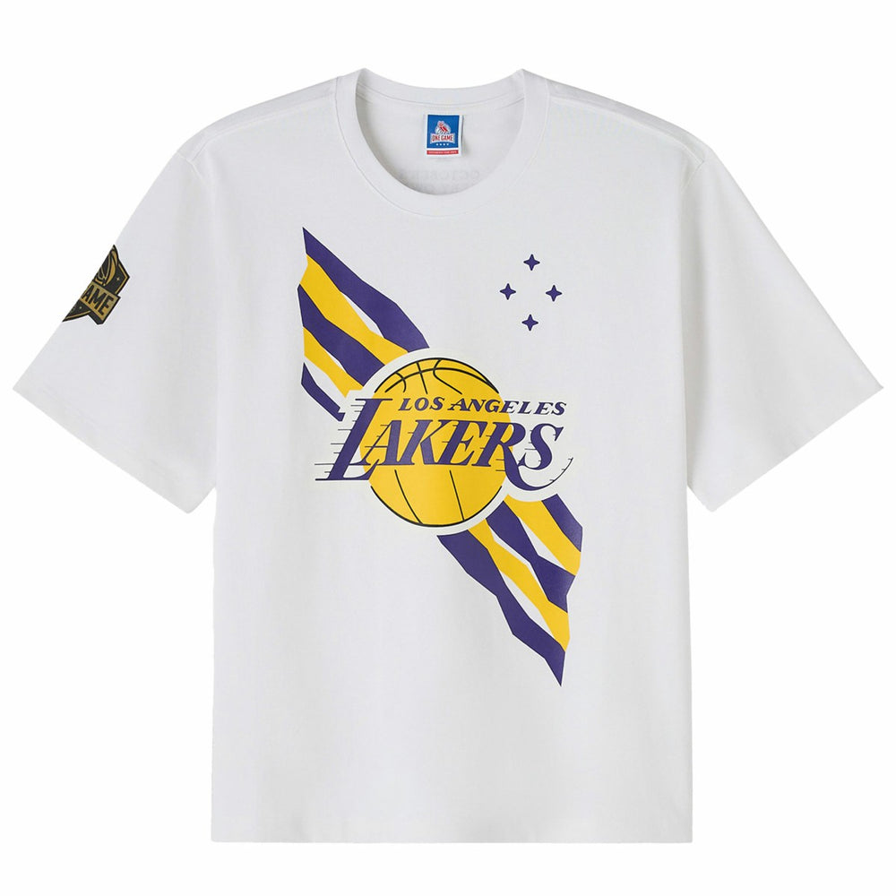 Los Angeles Lakers OVO x NBA Heavyweight T-Shirt On Sale