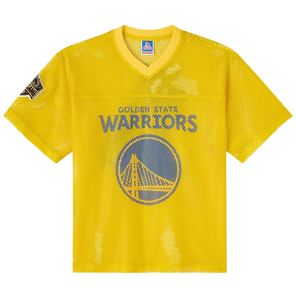 Golden State Warriors OVO x NBA Mesh Football Fashion Jersey sale On Sale