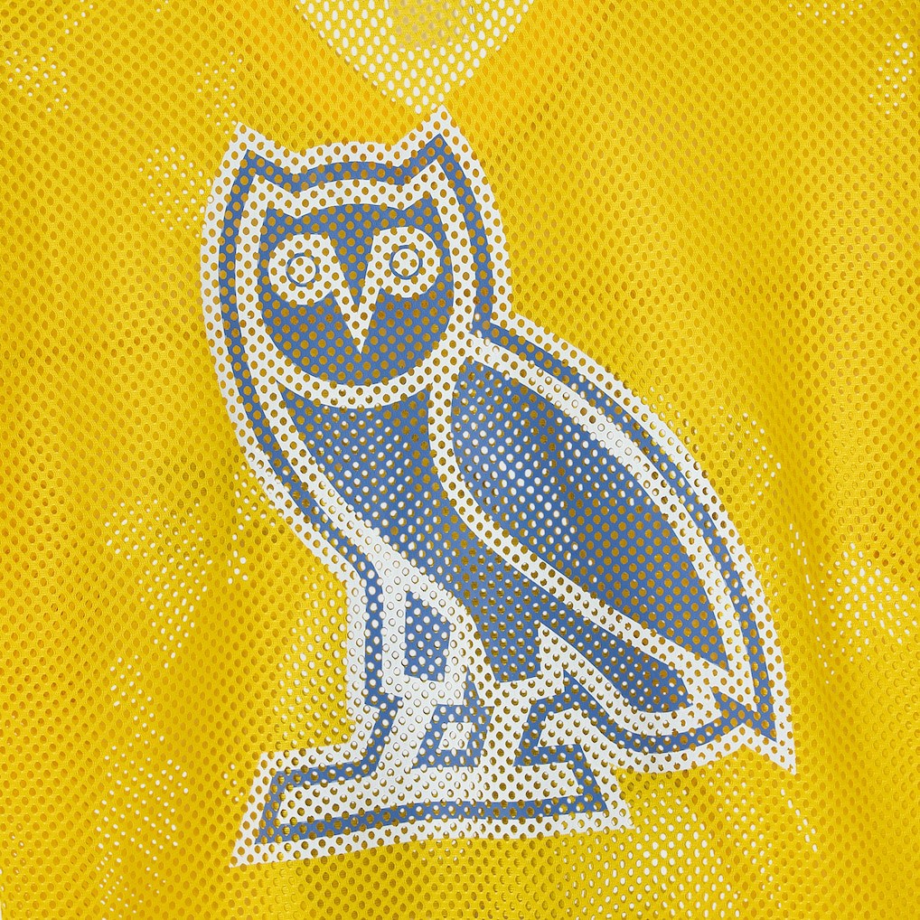 Golden State Warriors OVO x NBA Mesh Football Fashion Jersey sale On Sale