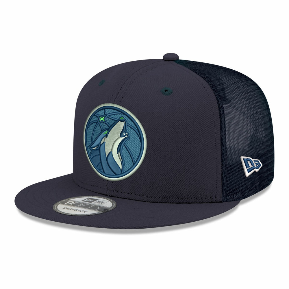 Minnesota Timberwolves Core Logo Meshback 9FIFTY Snapback Hat Discount