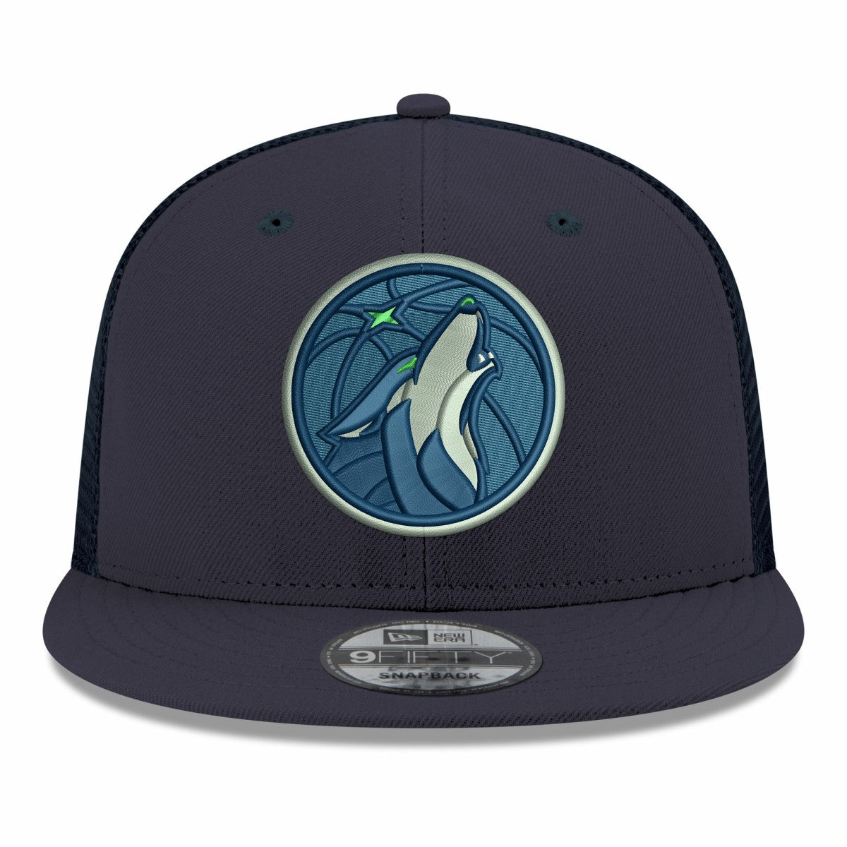 Minnesota Timberwolves Core Logo Meshback 9FIFTY Snapback Hat Discount