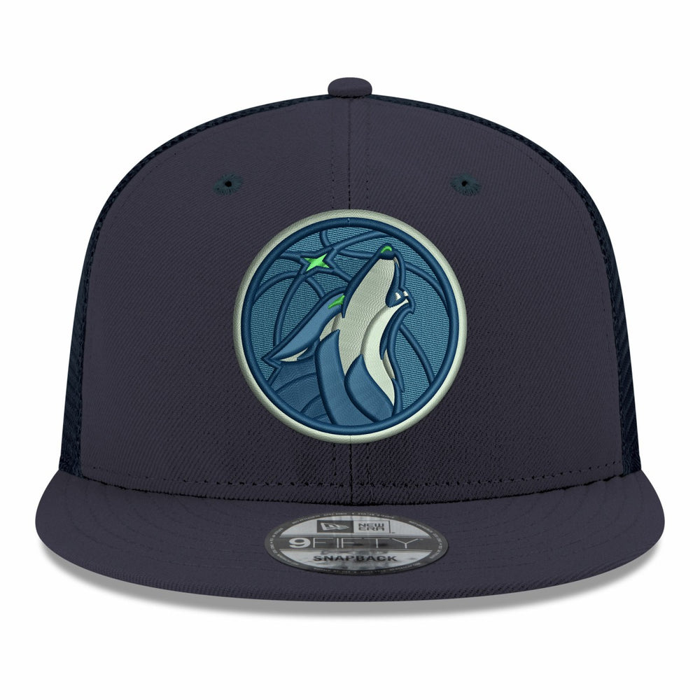 Minnesota Timberwolves Core Logo Meshback 9FIFTY Snapback Hat Discount