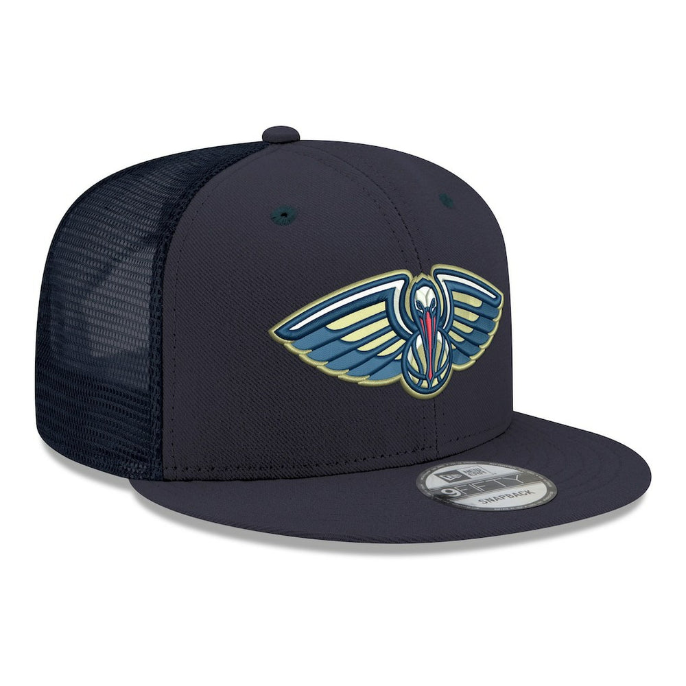 New Orleans Pelicans Core Logo Meshback 9FIFTY Snapback Hat Discount