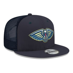 New Orleans Pelicans Core Logo Meshback 9FIFTY Snapback Hat Discount