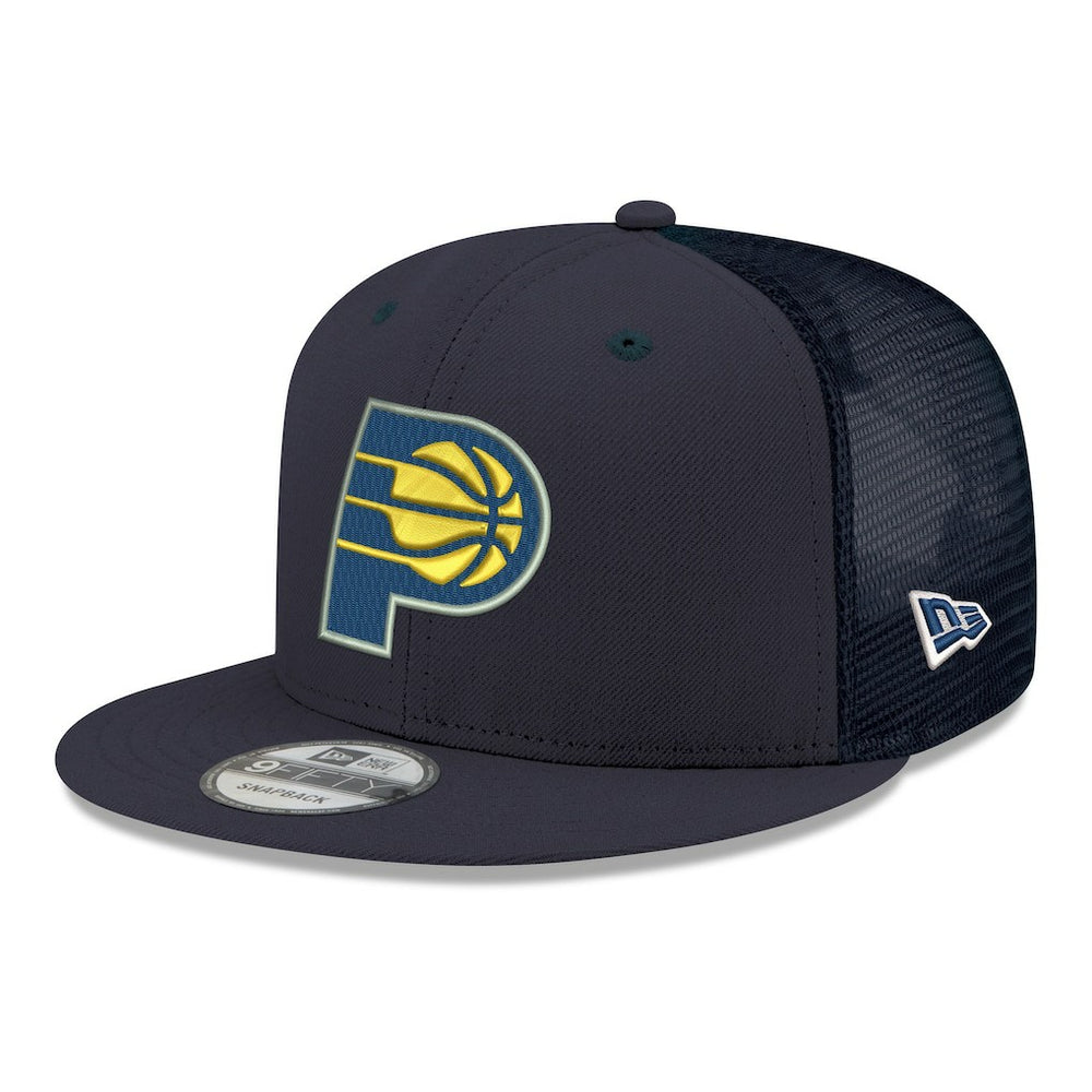 Indiana Pacers Core Logo Meshback 9FIFTY Snapback Hat Online