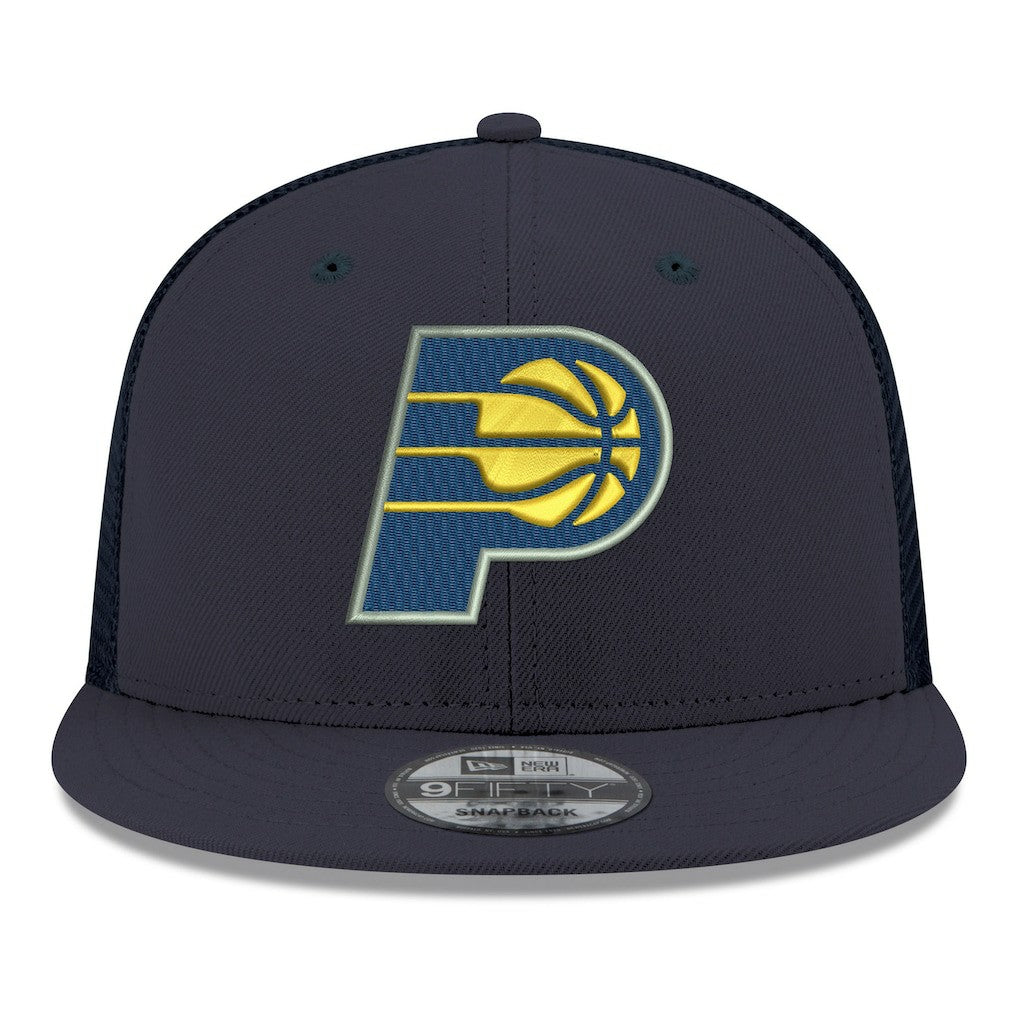 Indiana Pacers Core Logo Meshback 9FIFTY Snapback Hat Online