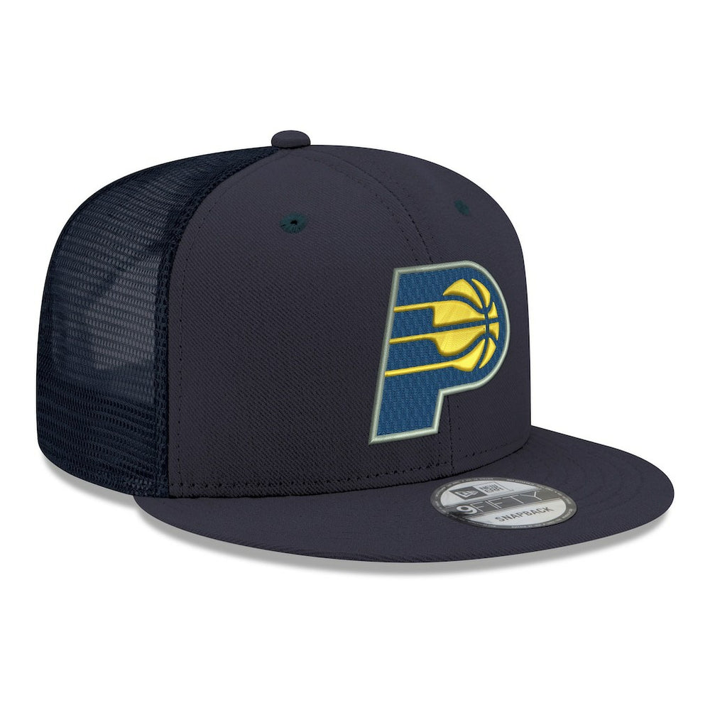 Indiana Pacers Core Logo Meshback 9FIFTY Snapback Hat Online