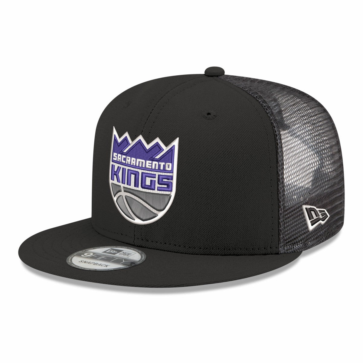 Sacramento Kings Core Logo Meshback 9FIFTY Snapback Hat New