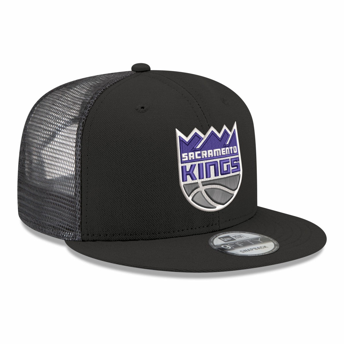 Sacramento Kings Core Logo Meshback 9FIFTY Snapback Hat New