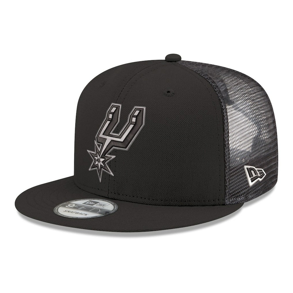 San Antonio Spurs Core Logo Meshback 9FIFTY Snapback Hat Online