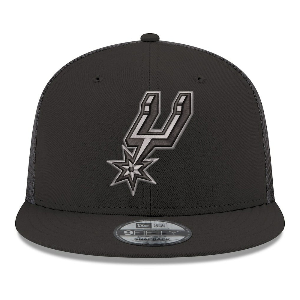 San Antonio Spurs Core Logo Meshback 9FIFTY Snapback Hat Online